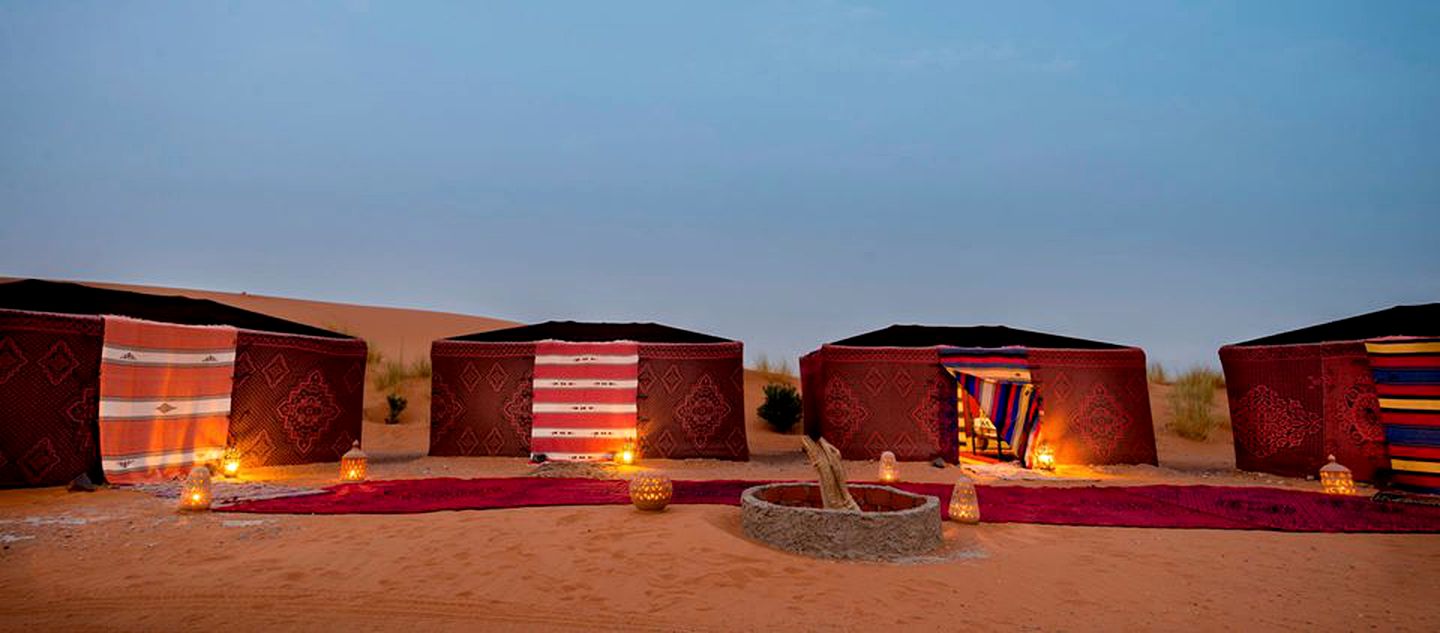 Tents (Merzouga, Drâa-Tafilalet Region, Morocco)