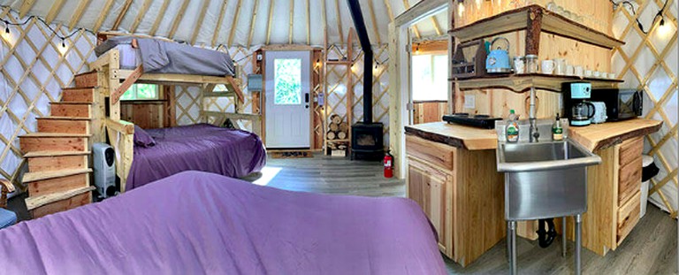 Yurts (Big Lake, Alaska, United States of America)