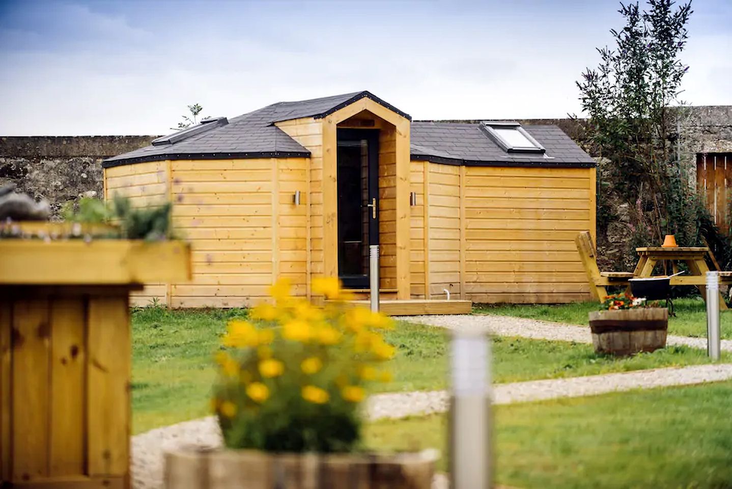 Tiny house rental for glamping in Scotland