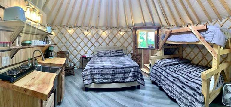 Yurts (Big Lake, Alaska, United States of America)