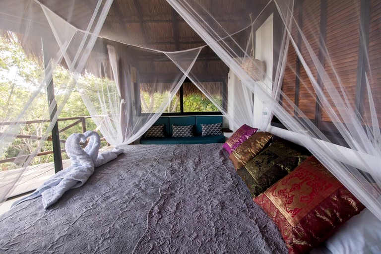 Huts (Bacalar, Quintana Roo, Mexico)
