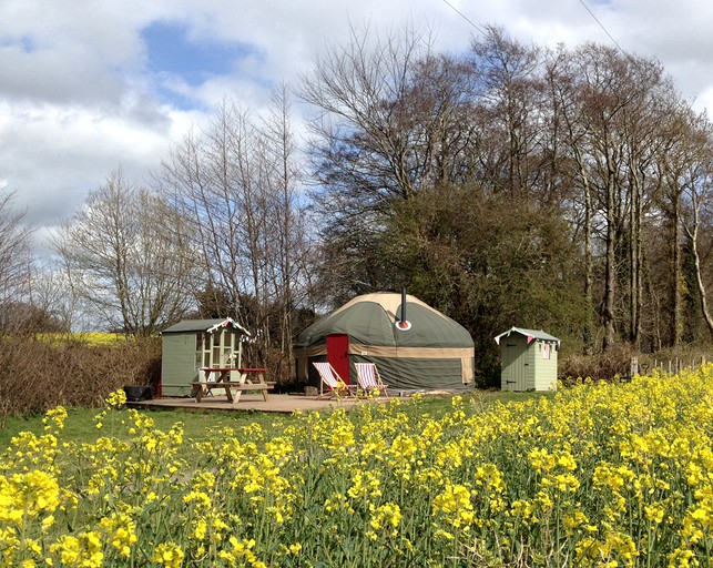 Yurts (Powys, Wales, United Kingdom)