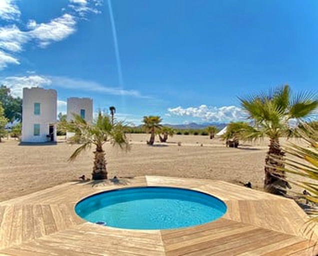 CLONED Magical Joshua Tree Accommodation with Pool Perfect for Glamping in California | Yurts (Joshua Tree, California, United States of America)