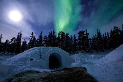 Igloo rental for a holiday in Sweden