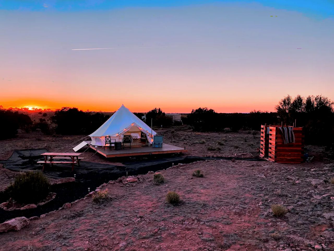 Glamping in Arizona