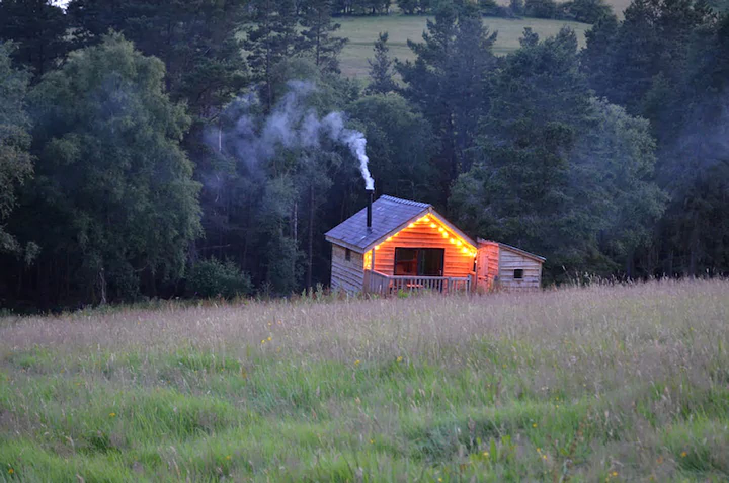 UK holiday cabin for glamping in Wales