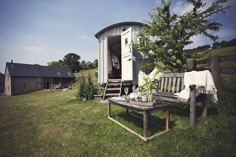 Huts (Talachddu, Wales, United Kingdom)