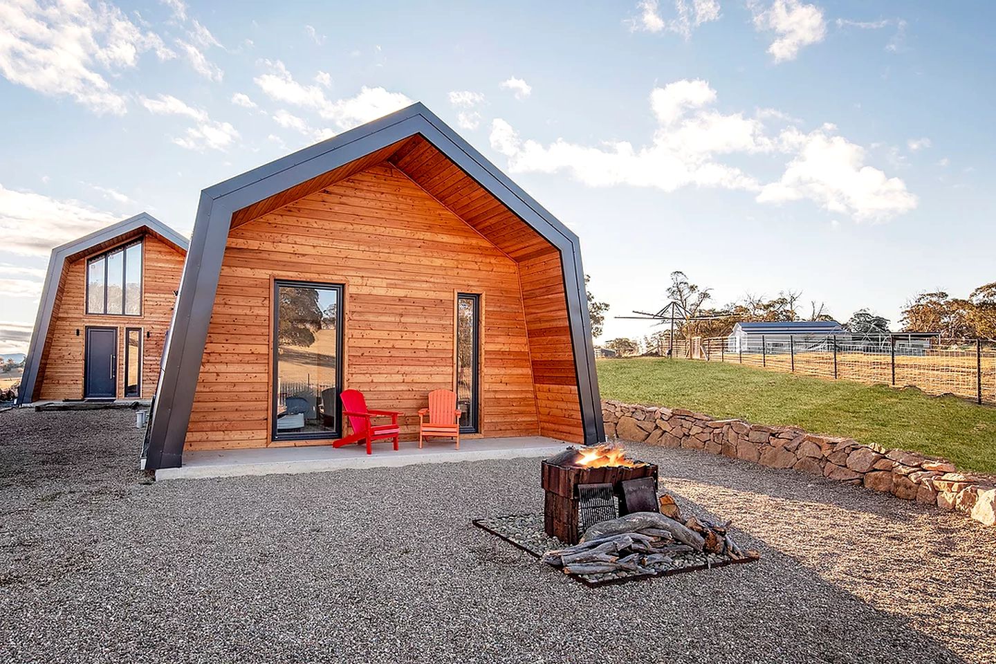 NSW cabin on a farm stay in Australia