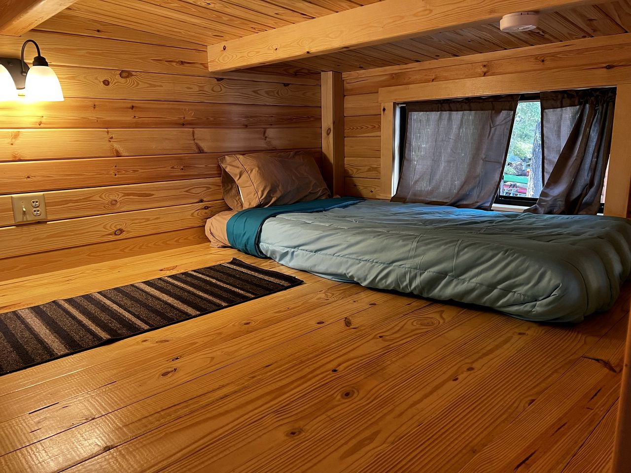Water View Glamping Cabin on Trickey Pond for a Maine Adventure