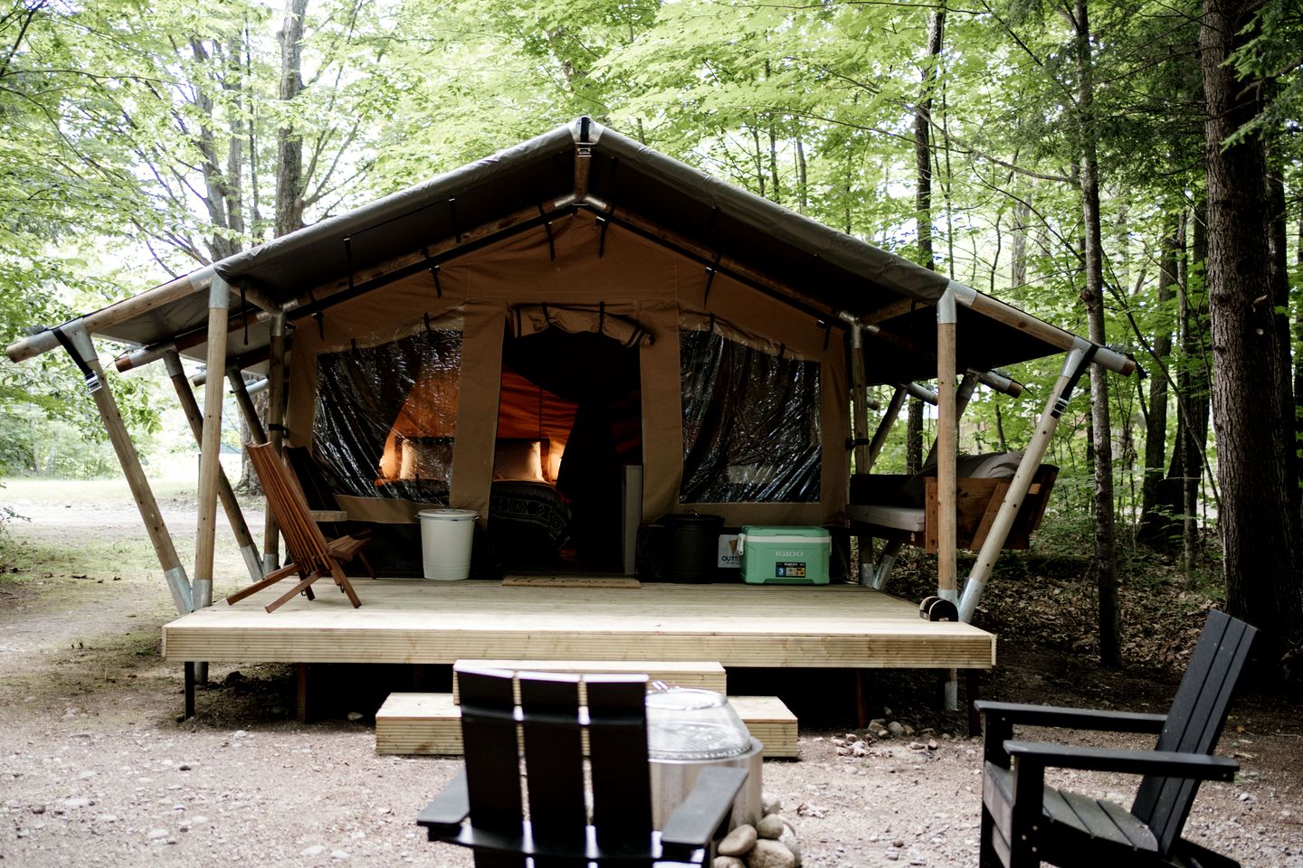 Safari Tents (United States of America, North Woodstock, New Hampshire)