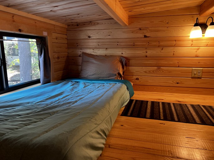 Water View Glamping Cabin on Trickey Pond for a Maine Adventure | Cabins (Naples, Maine, United States of America)