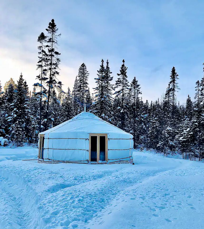 Yurt rental for Ontario glamping
