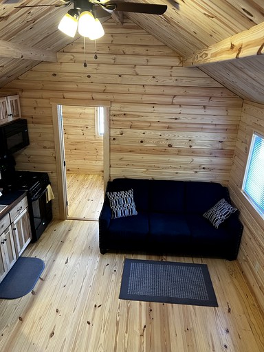 Water View Glamping Cabin on Trickey Pond for a Maine Adventure | Cabins (Naples, Maine, United States of America)
