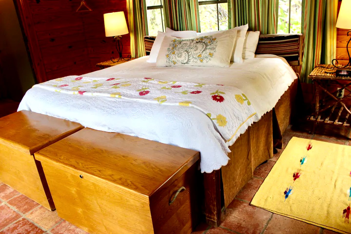 This Texas Hill Country cabin near Austin is a great weekend getaway spot.