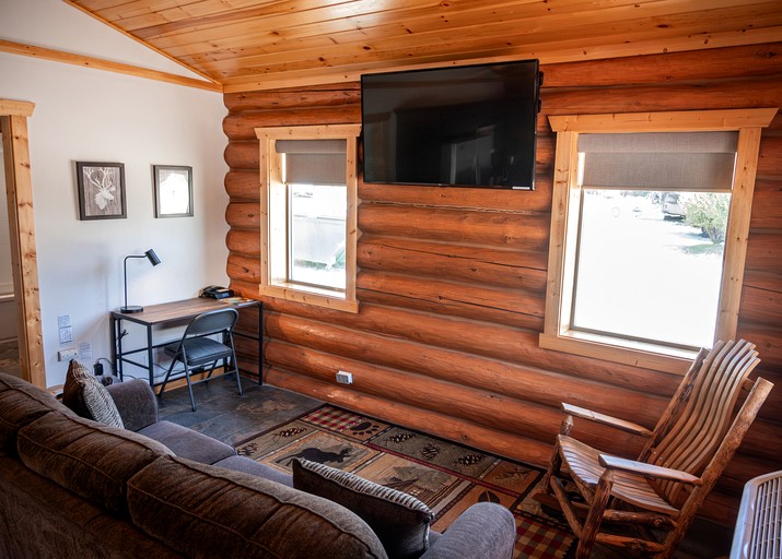 Cabins (United States of America, Bonners Ferry, Idaho)