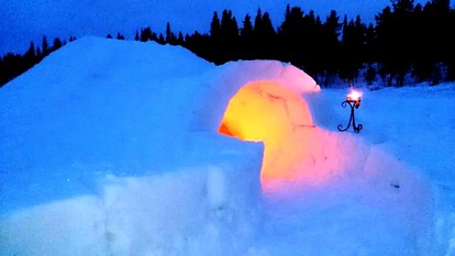 Igloos (Kiruna, Norrbotten, Sweden)