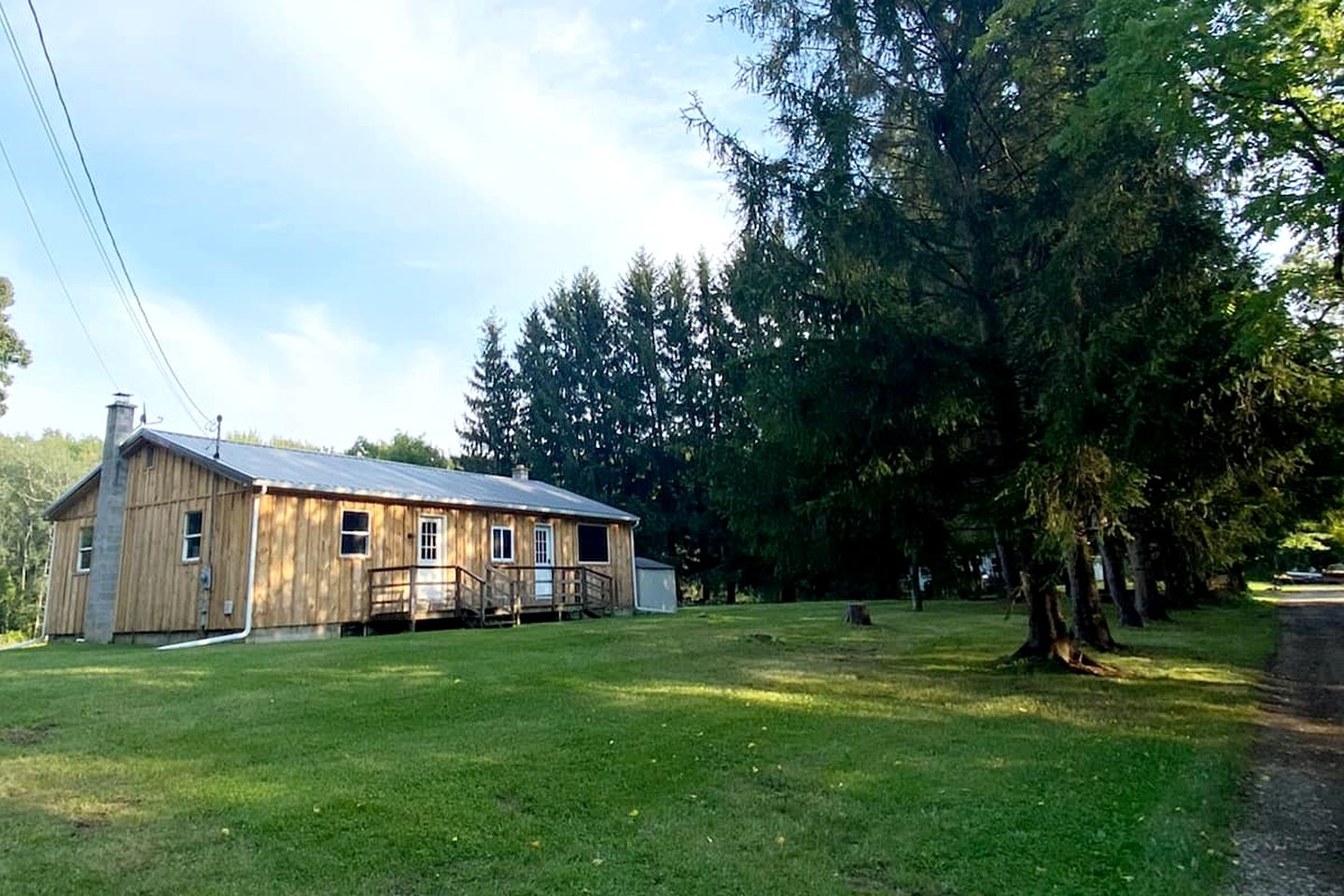 This cabin is fantastic for great New York State glamping