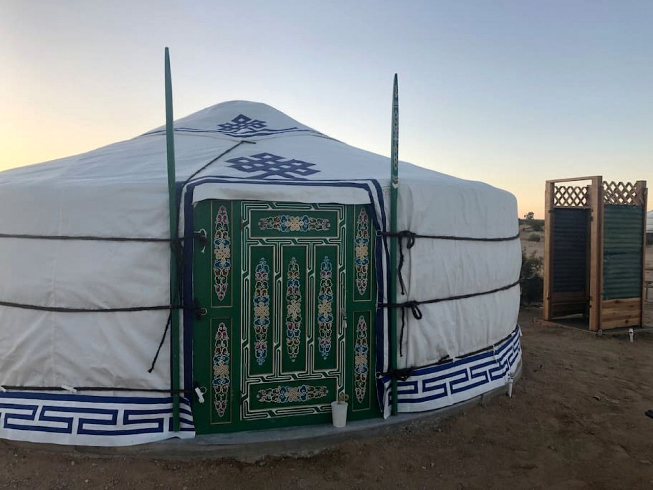 Yurts (United States of America, Twentynine Palms, California)