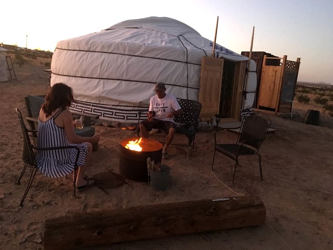 Yurts (United States of America, Twentynine Palms, California)
