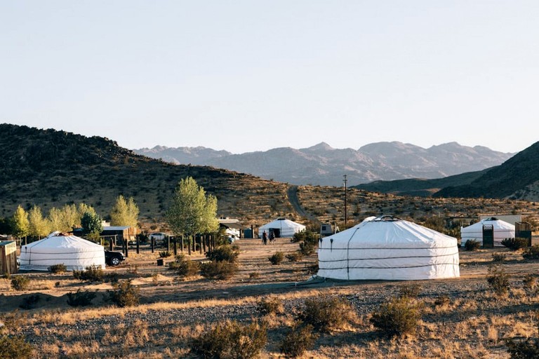 Yurts (United States of America, Twentynine Palms, California)