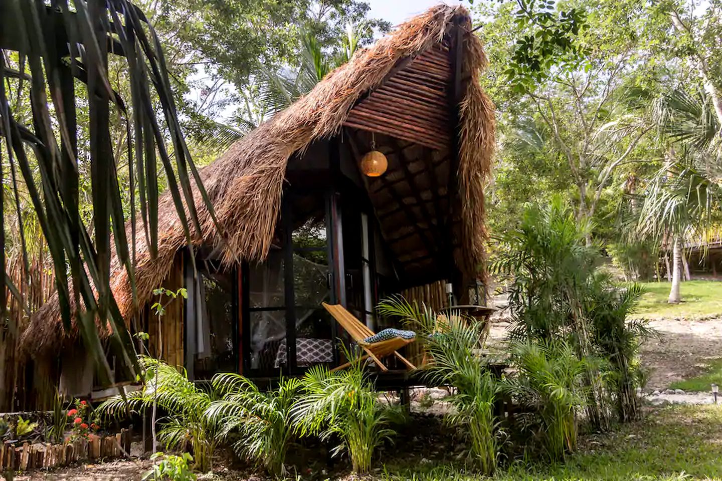 This Bacalar accommodation is ideal for glamping in Mexico