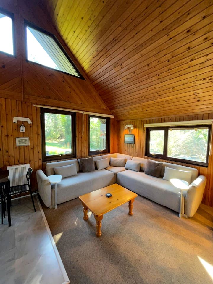 Rustic Scandinavian Lodge Retreat in Camelford, Cornwall