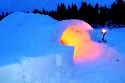 Igloos (Kiruna, Norrbotten, Sweden)