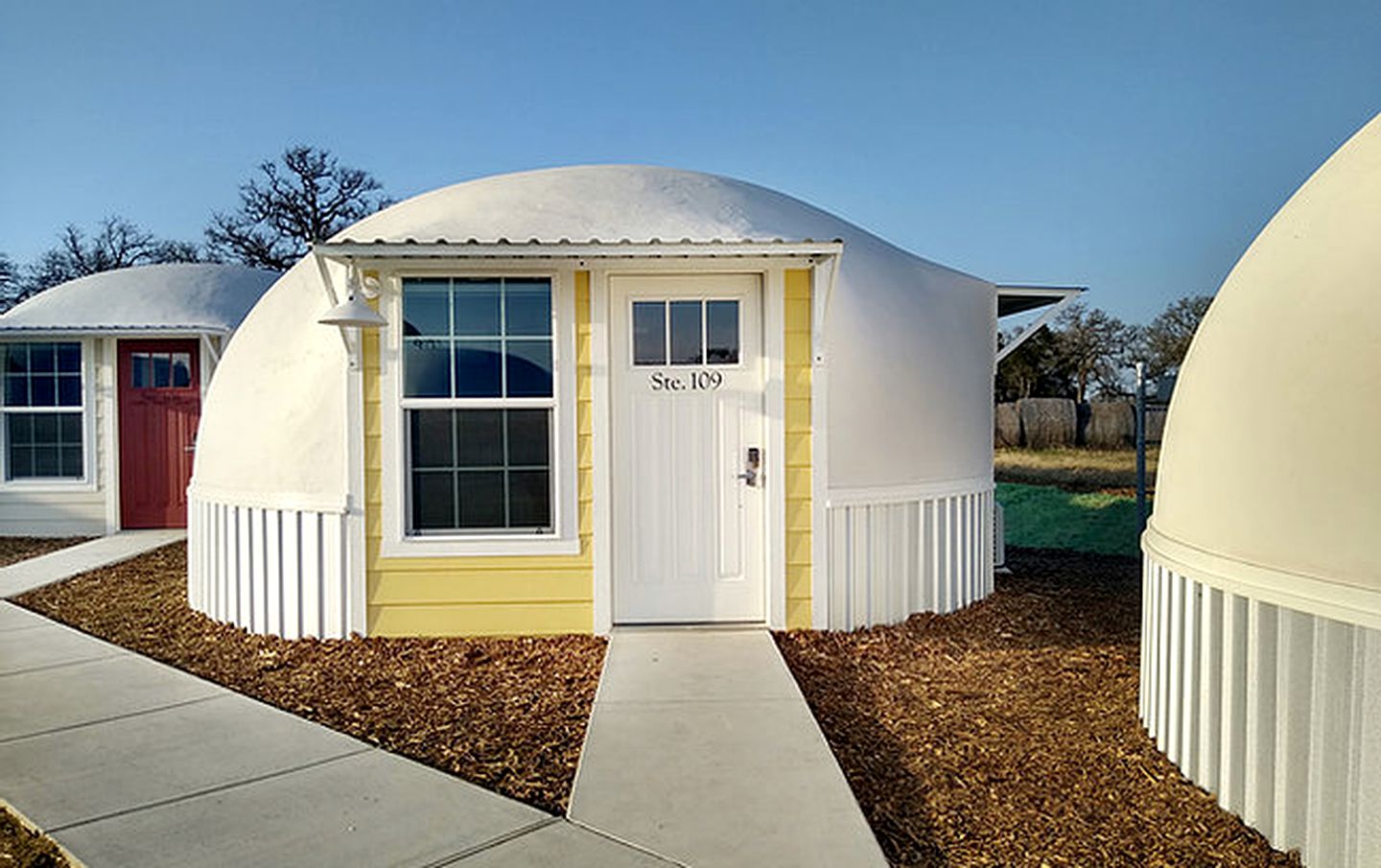 Dome accommodation for glamping near Houston