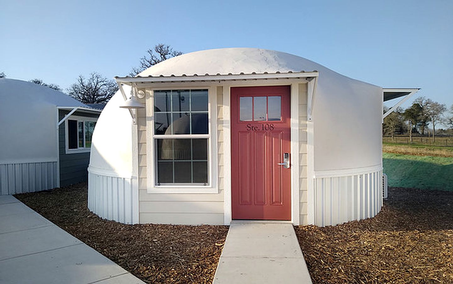 Dome accommodation for glamping near Houston