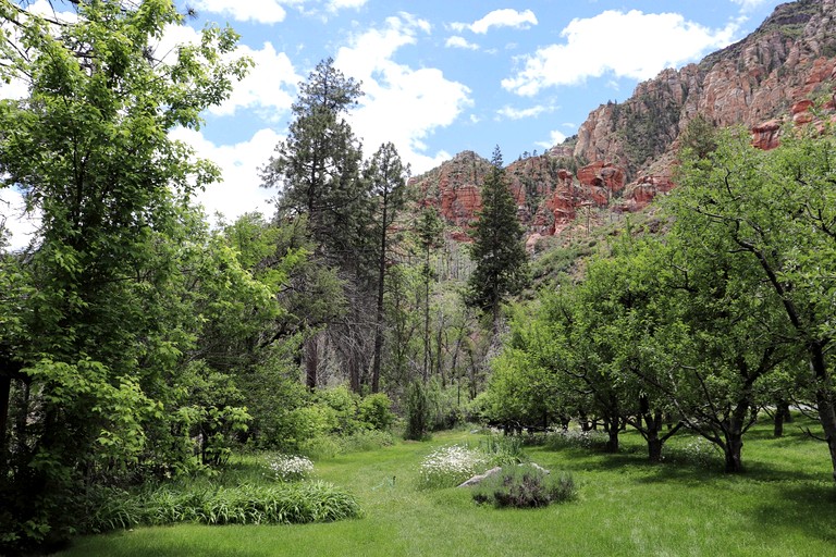 Cozy Family-Friendly Log Cabin Rental with Breakfast Included in Sedona | Cabins (Sedona, Arizona, United States of America)