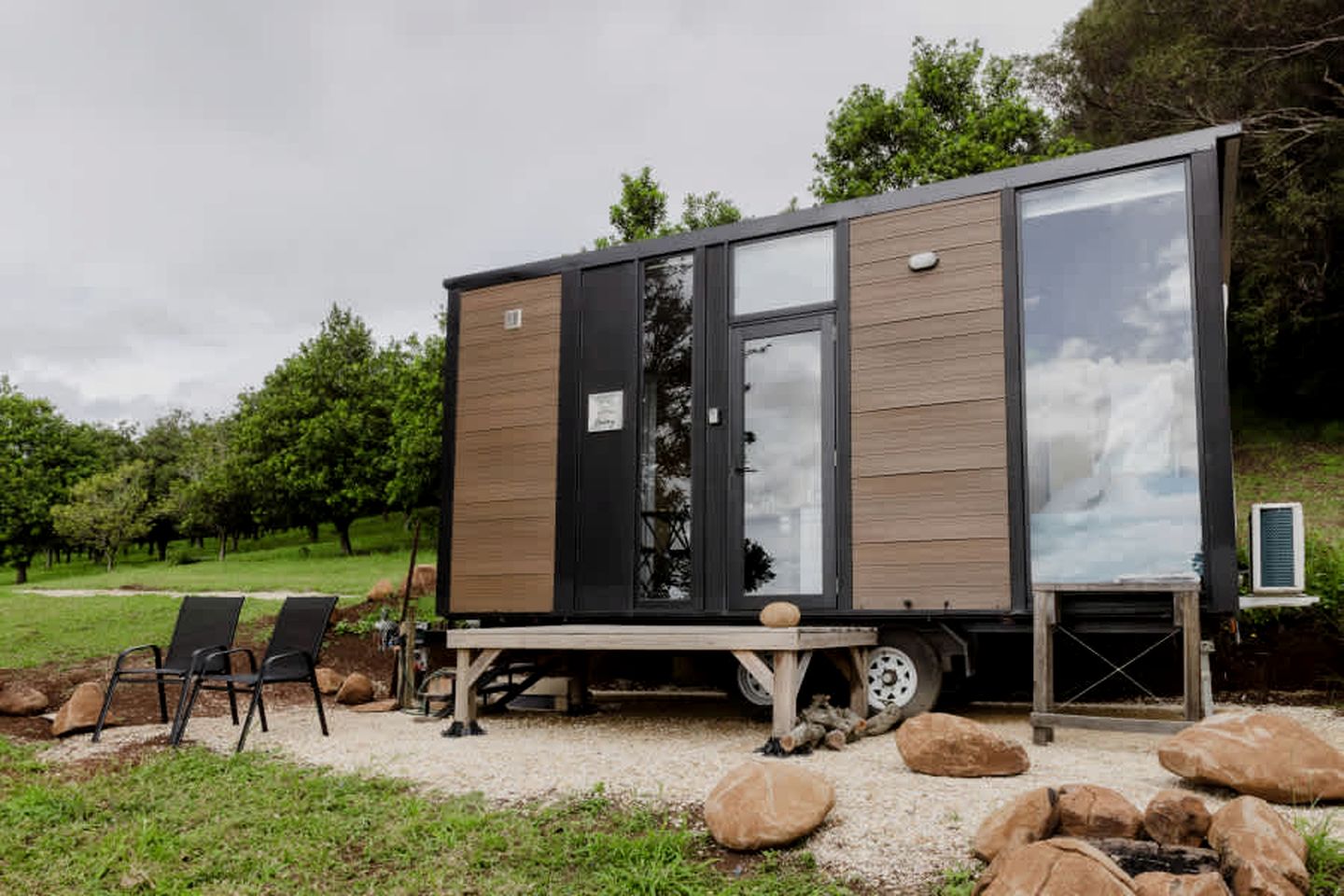 Secluded Tiny House on Macadamia Plantation Near Byron Bay, Cumbalum NSW