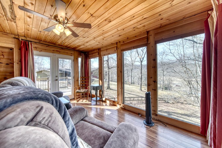 Cozy Getaways in this Cute A-Frame Cabin in Suches, Georgia | A-Frames (Suches, Georgia, United States of America)