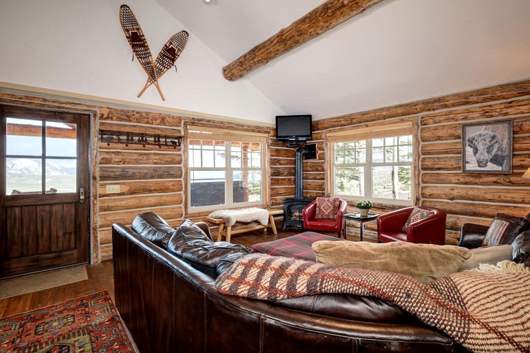 Log Cabins (United States of America, Big Sky, Montana)