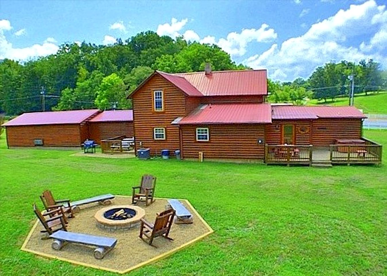 Premium Glamping Rental with Hot Tub and Games Room in Sevierville, Tennessee