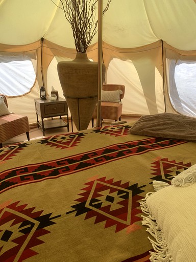 Bell Tents (United States of America, Navajo Dam, New Mexico)