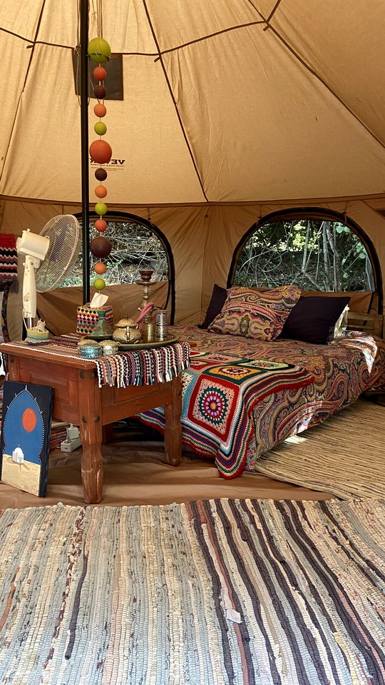 Bell Tents (Spain, Cartama, Andalusia)