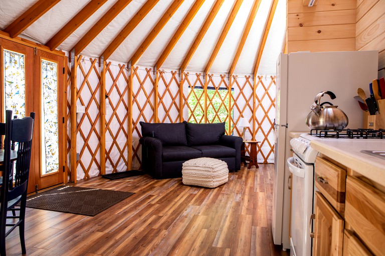Yurts (United States of America, Stockton Spring, Maine)