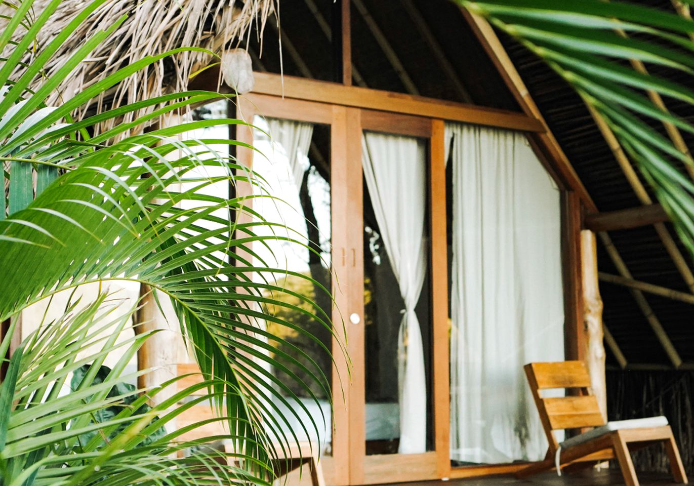 Cozy Chic Hut with Beach Views in Indonesia