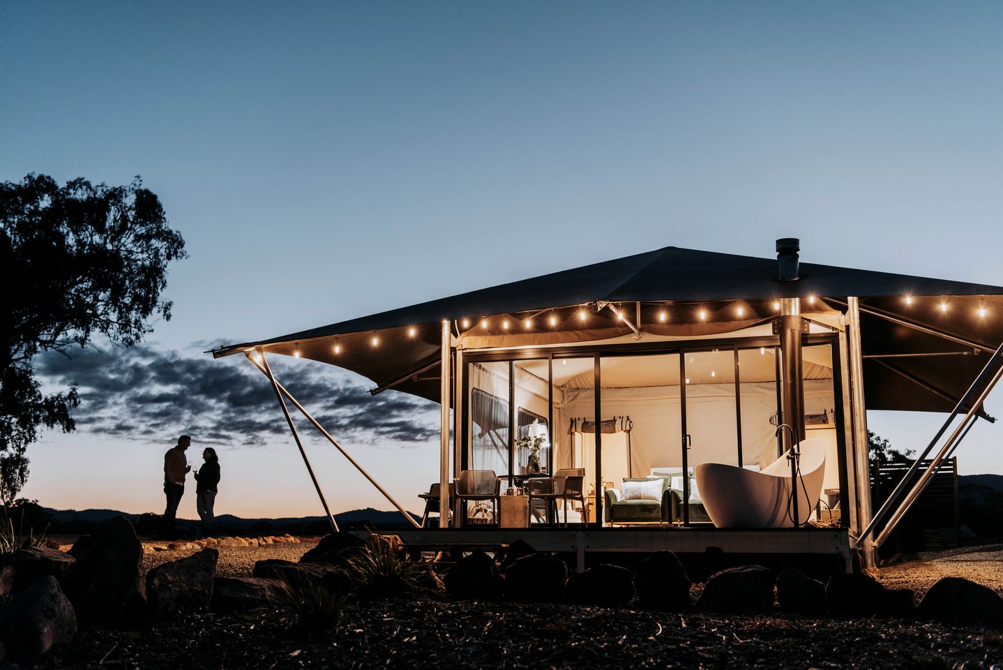 Marvelous Nature Escape: Stunning Safari Tent for Two in Capertee, Australia