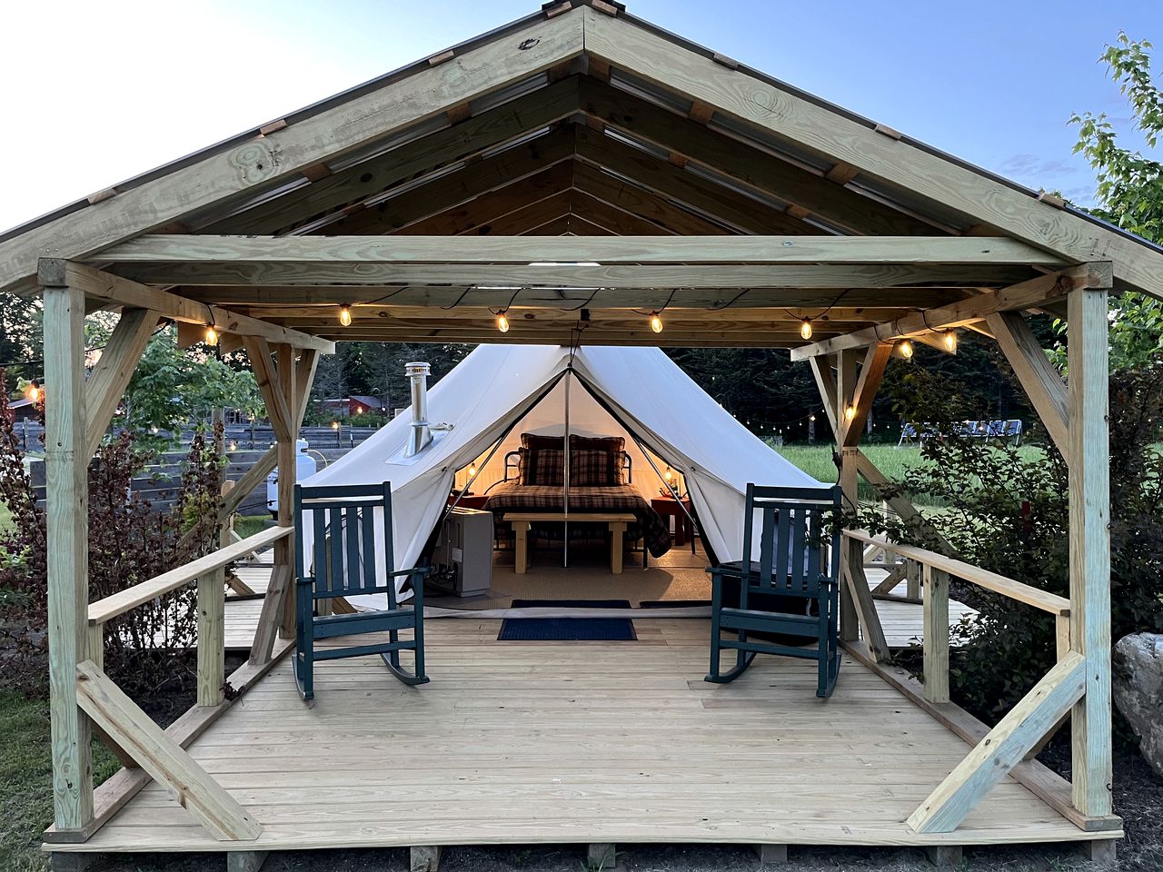 Bell Tents (United States of America, Turner, Maine)