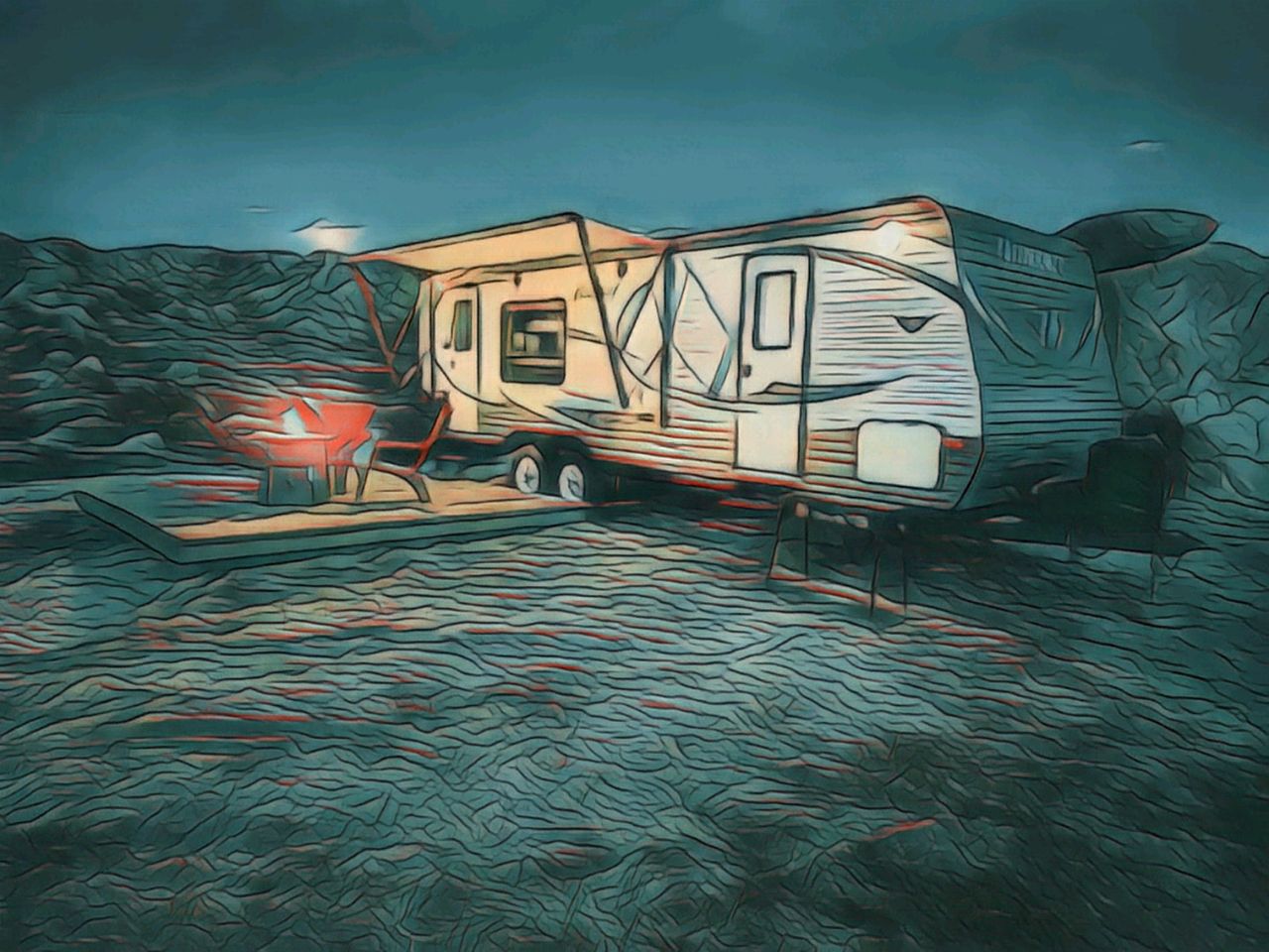 Quaint Caravan Amazing for a Glamping Experience and Hiking in Temecula, California