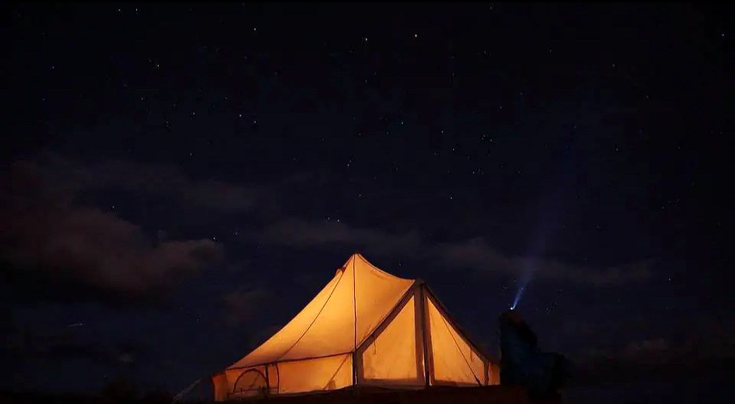 Remote Bell Tent with Spectacular Landscapes in Arizona