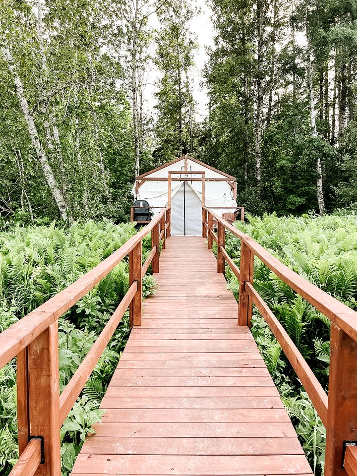 Relaxing Glamping Tents Amazing for an Unforgettable Experience in New Brunswick