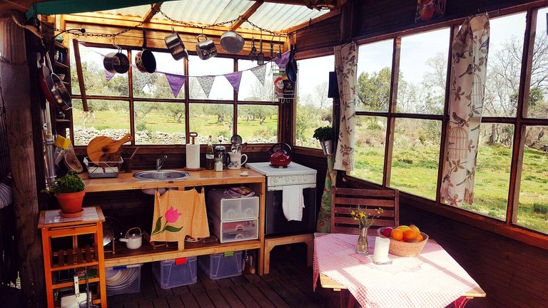 Yurts (Portugal, Marvão, Portalegre District)