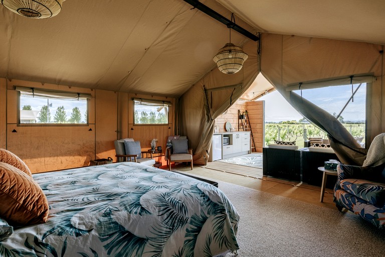Safari Tents (New Zealand, Hastings, North Island)