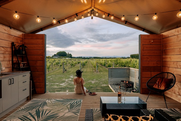 Safari Tents (New Zealand, Hastings, North Island)