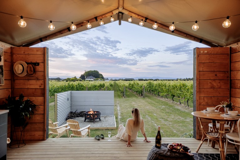 Safari Tents (New Zealand, Hastings, North Island)