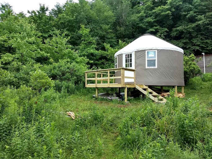 Yurts (United States of America, Livingston Manor, New York)
