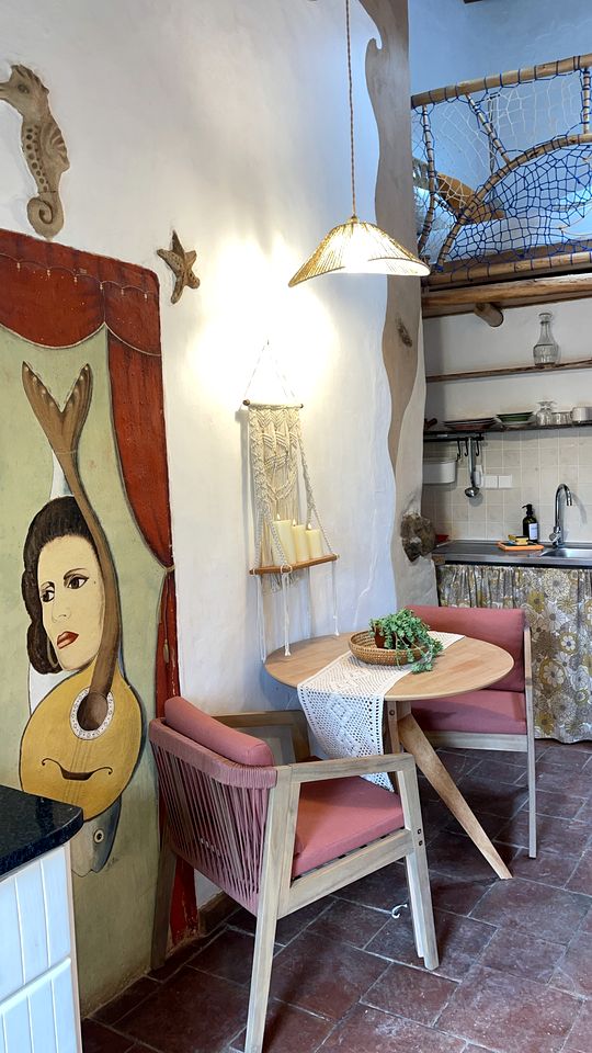 Quiet Rustic Studio with Warm and Relaxed Atmosphere in Faro District, Portugal