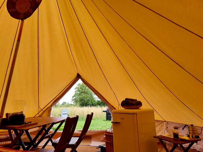Safari Tents (Denmark, Østermarie, Region Hovedstaden)
